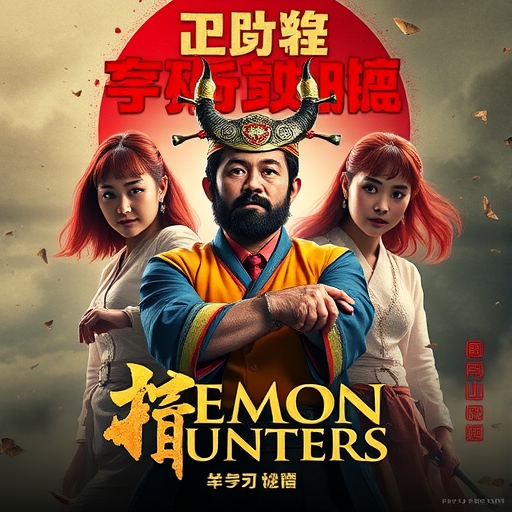 KPop獵魔人電影票房告捷的場景
