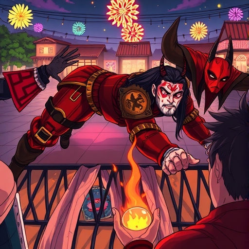 高品質動畫呈現的《KPop Demon Hunters》歡慶場面