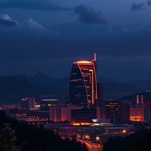 Palantir科技財報數據的抽象視覺化