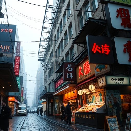反映複雜市場氛圍的圖像。