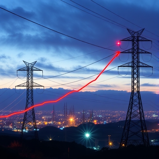 電力需求在2025年激增的圖像,突顯核能與清潔能源的應用。