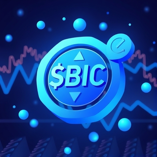 一張藍色籌碼概念圖,顯示投資成長趨勢