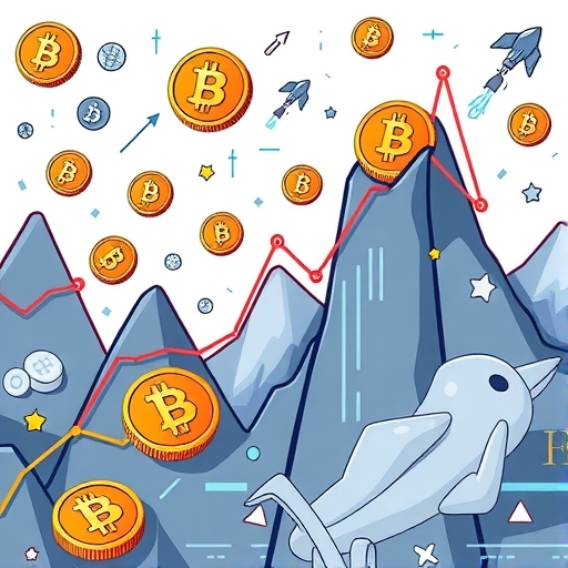 加密貨幣交易的插圖