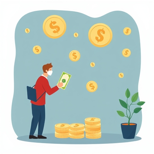 貨幣兌換的插圖