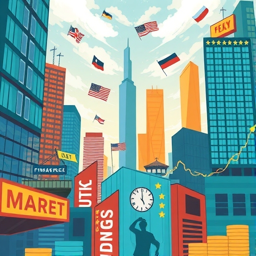 芝商所的金融市場插圖，顯示交易界面與金融數據