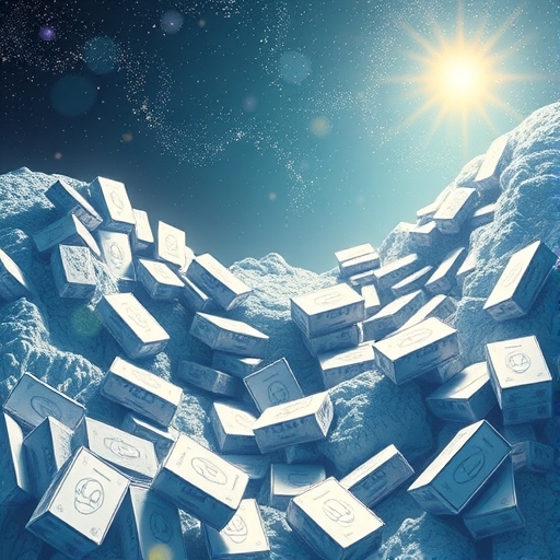 白銀價格上漲的商業插畫