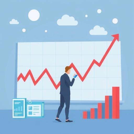 一位交易者正在下達股票訂單。