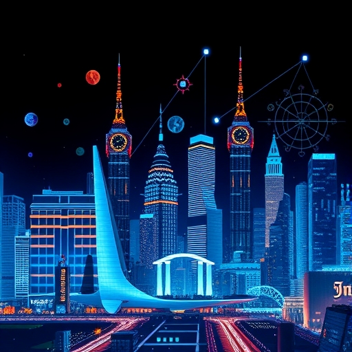 象徵智慧資金流向與市場動態的圖案