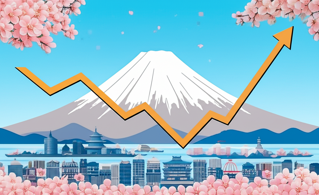 世界地圖上標示著各主要經濟體不同方向的貨幣政策