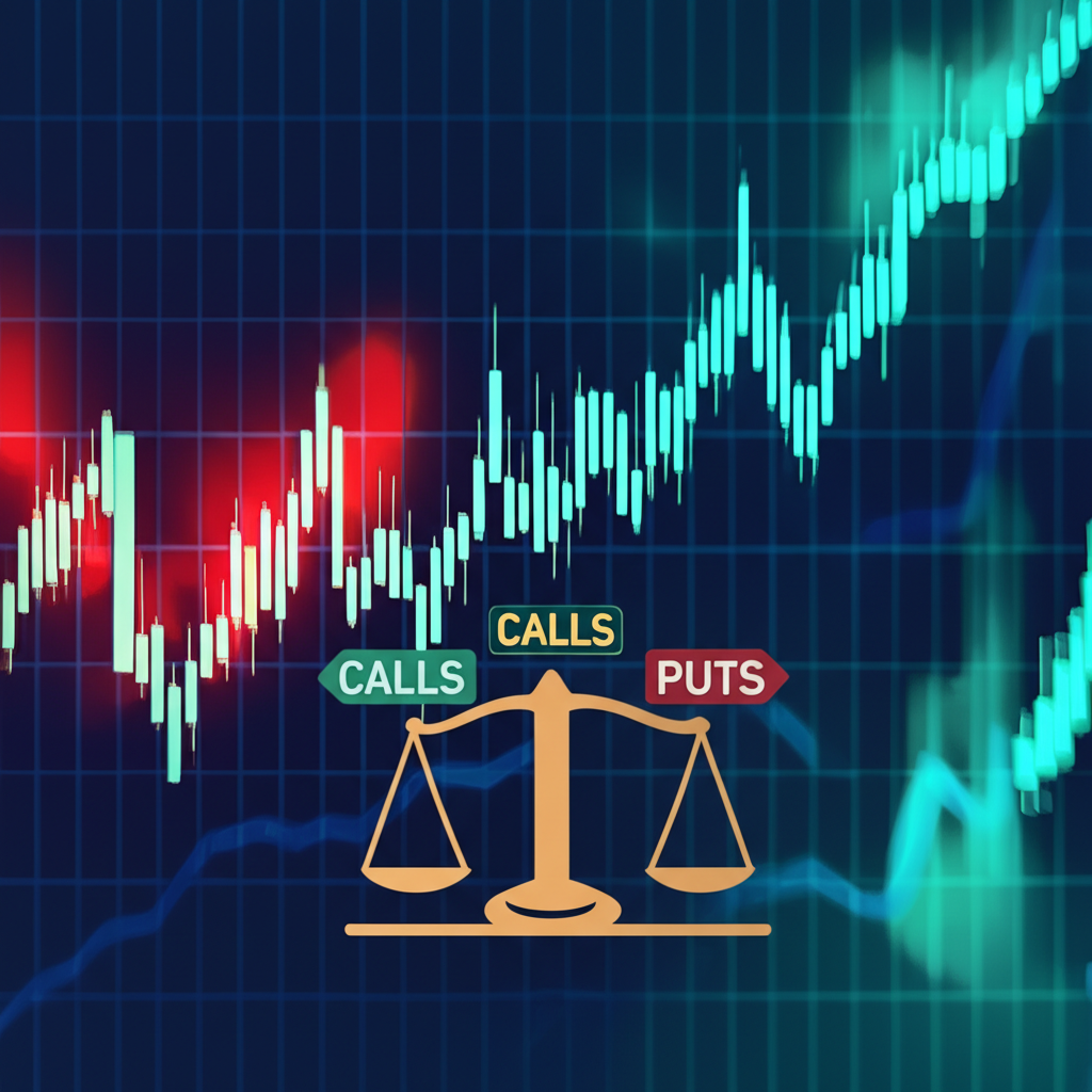 一份象徵選擇權買賣雙方權利義務的金融合約圖示。