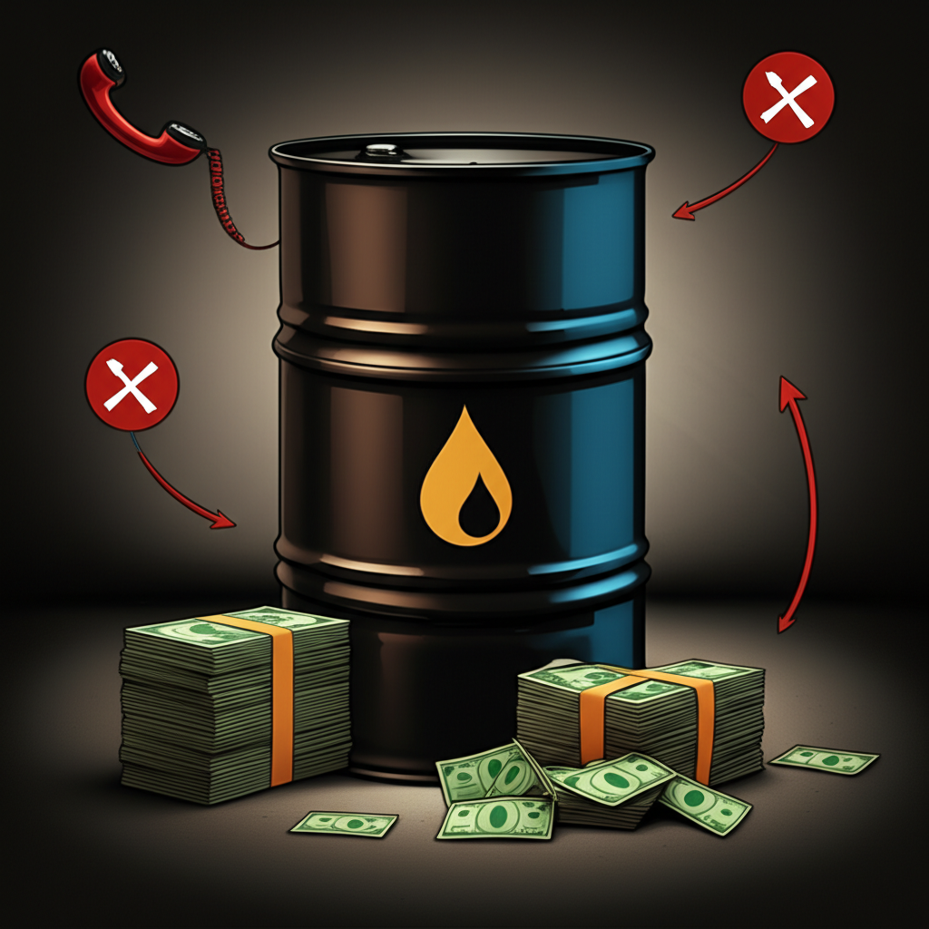 原油期貨槓桿示意圖,展現小額保證金控制大額合約,強調報酬與風險放大效應,包含追繳保證金與強制平倉等風險提示,凸顯風險管理的重要性