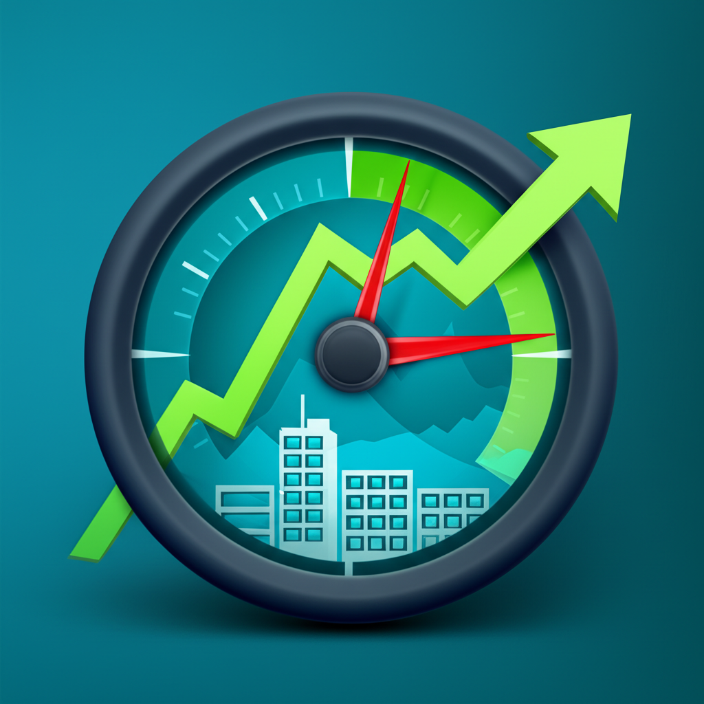 一位專業人士正在研究多個顯示金融市場數據的螢幕,其中一個螢幕顯示多元化的投資組合。