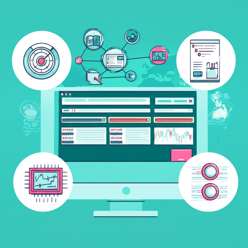 交易平台策略綁定示意圖