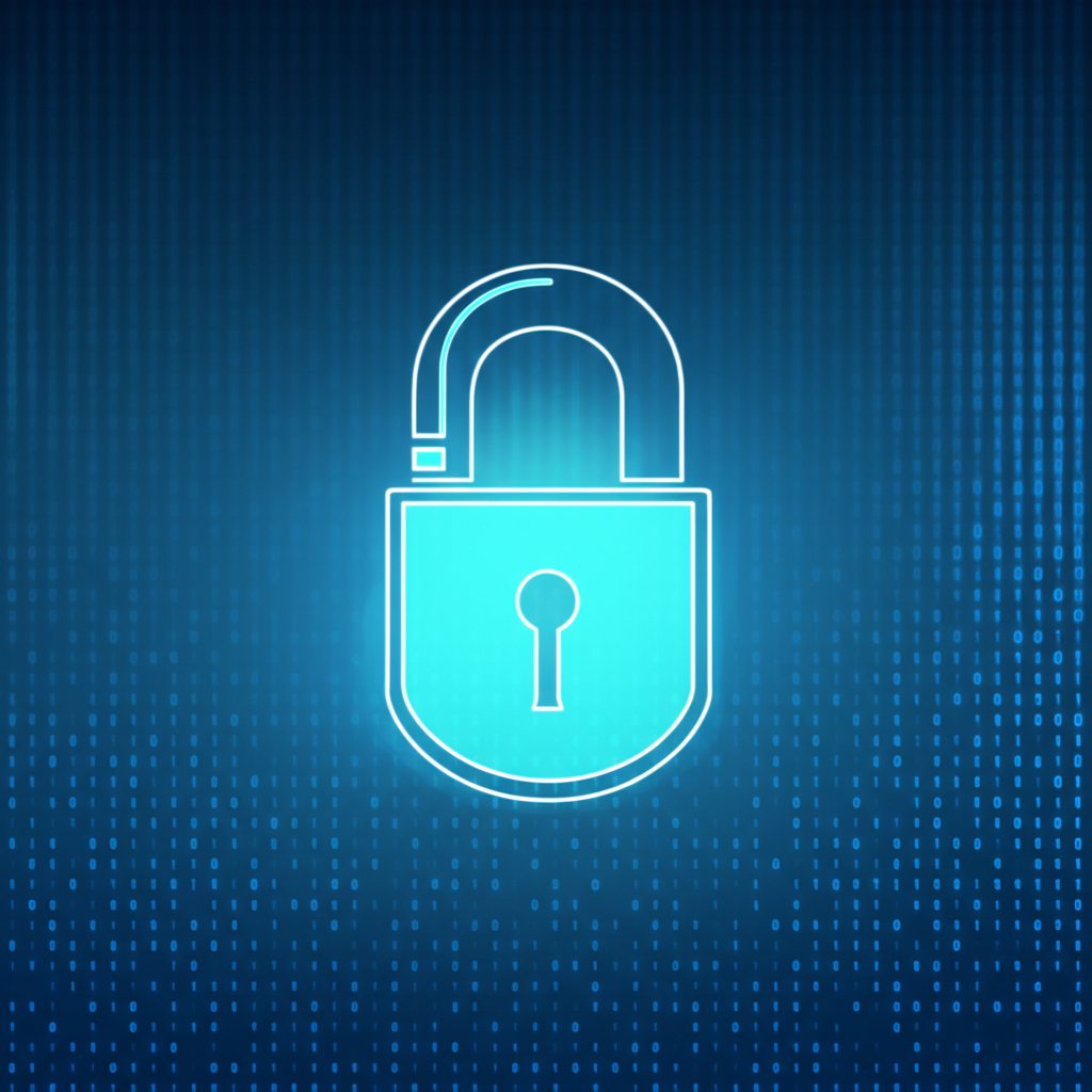 安全線上交易插畫,描繪加密鎖與交易介面保護投資者資產