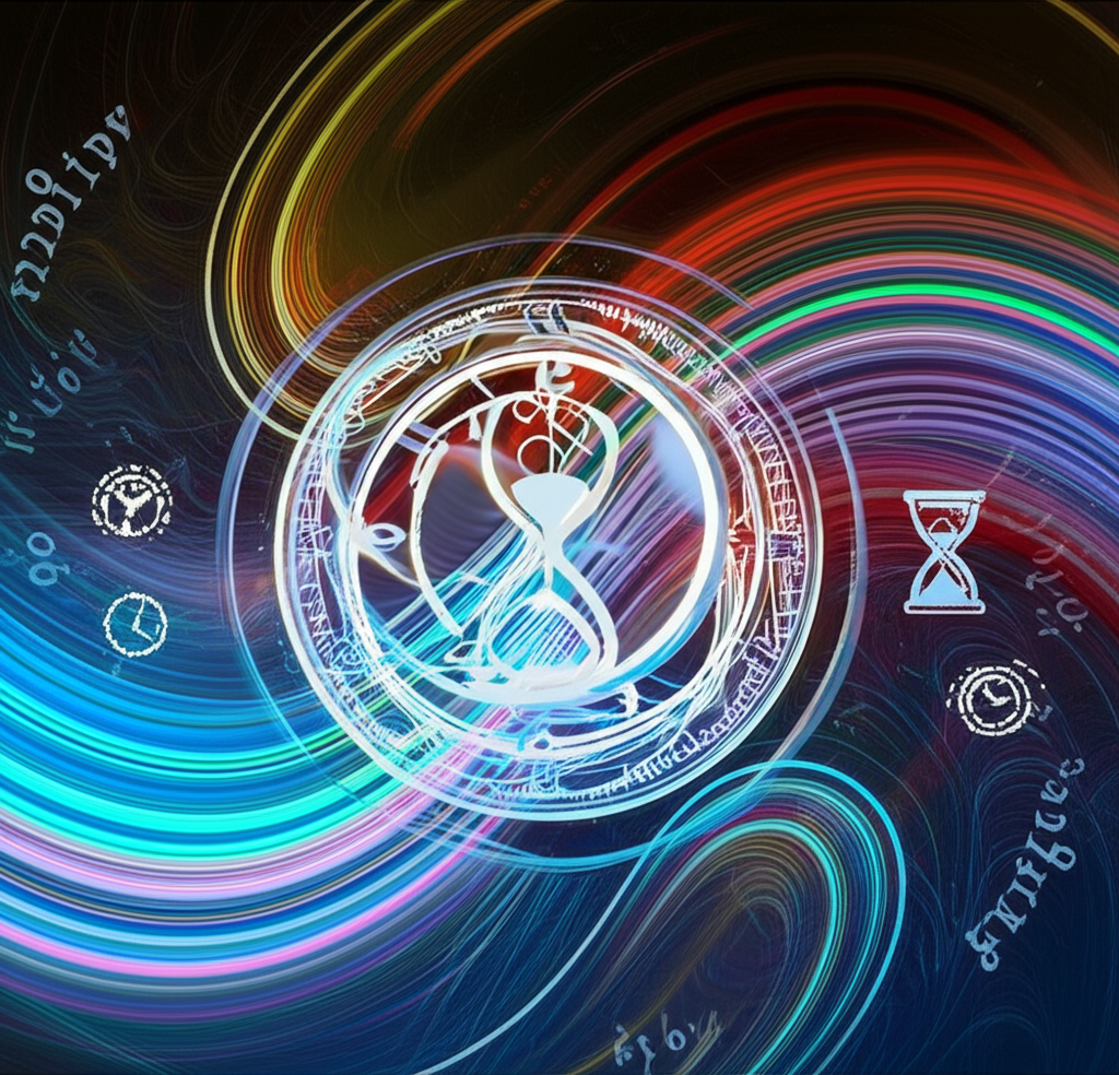 外匯市場動態與報價延遲的抽象示意圖