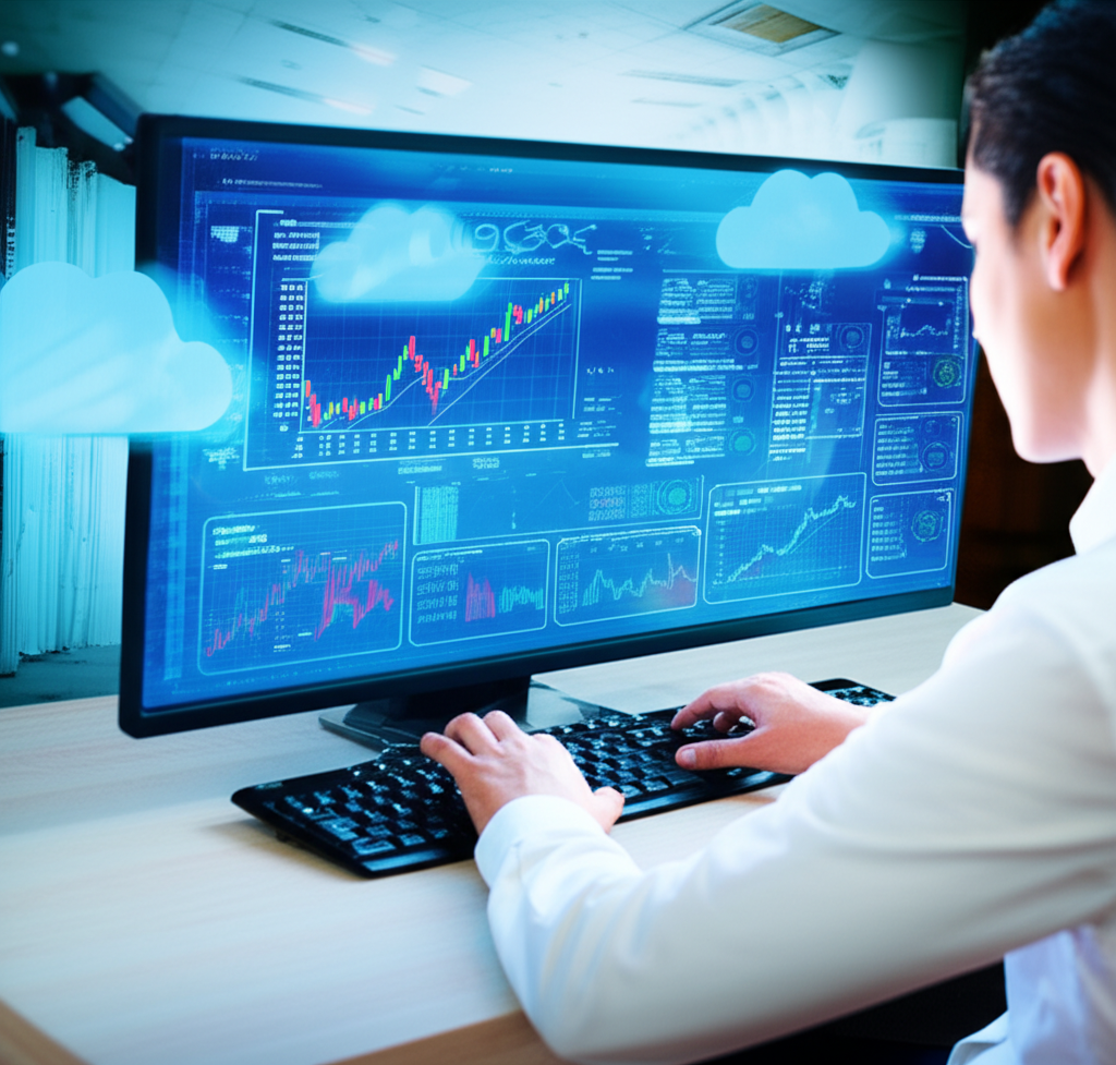 交易者透過雲端平台遠端管理外匯 EA 策略