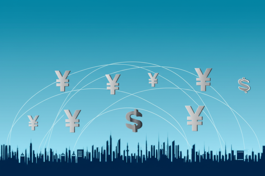 在岸與離岸人民幣的貨幣符號與概念示意