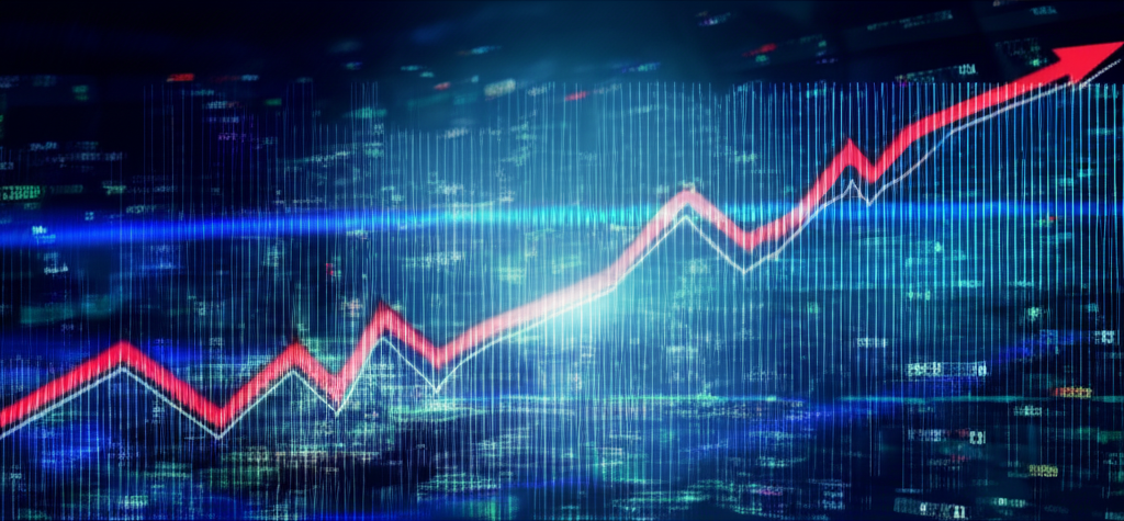 國際原油期貨合約概念圖,呈現未來價格預期、避險與投機的抽象金融操作,無實體石油,強調數位交易特性