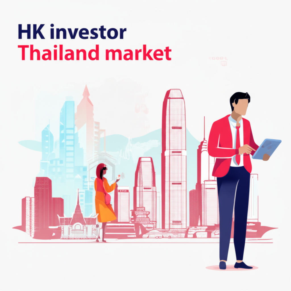 香港投資者參與泰國市場的視覺示意圖
