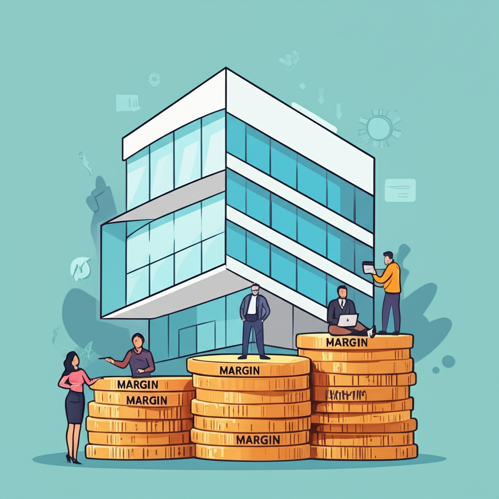 保證金支撐期貨市場的基礎圖示，交易者管理風險