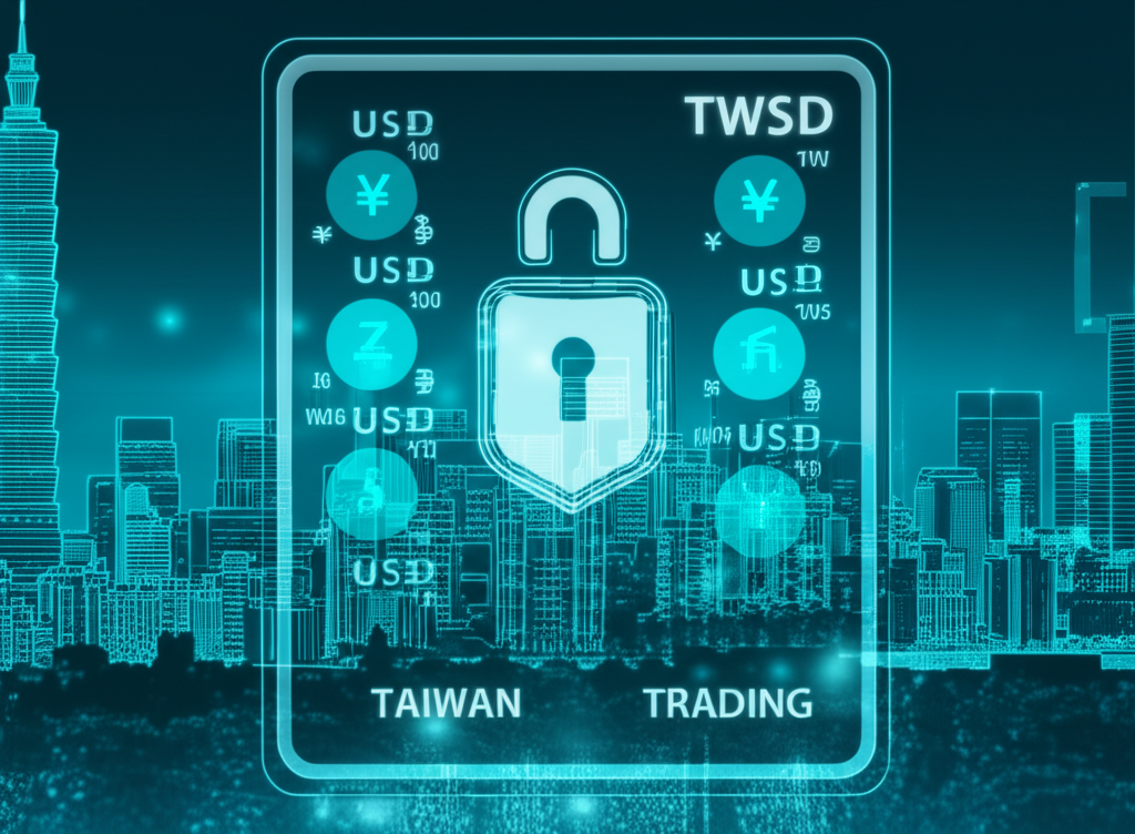 Taiwan forex trading secure illustration