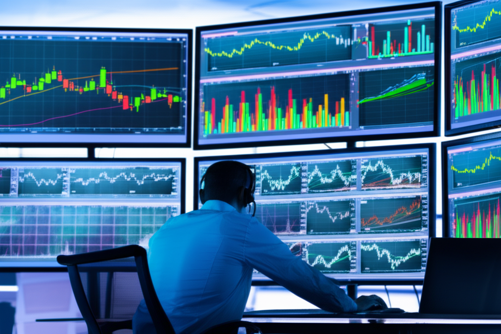 交易者分析圖表插圖