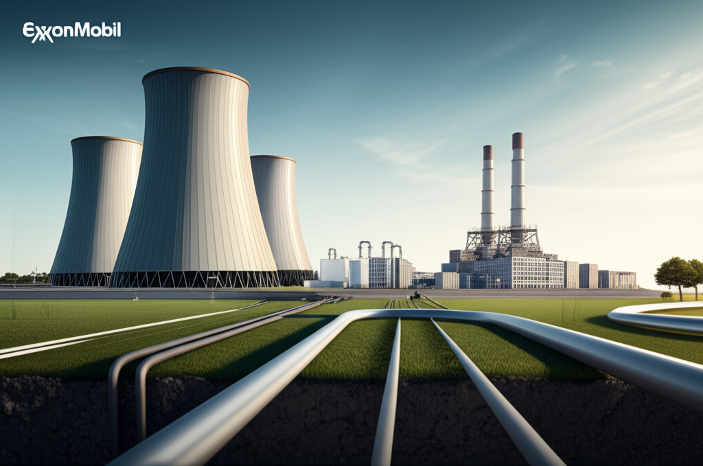 艾克森美孚天然氣與碳捕集技術驅動的未來數據中心