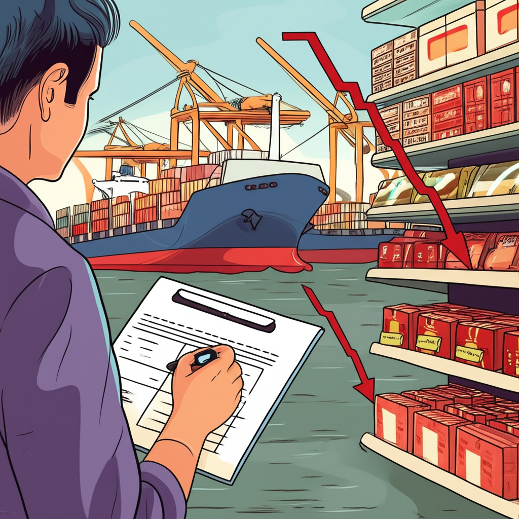 美金升值對貿易與經濟的影響示意圖