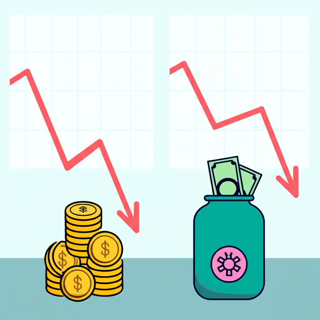 資金從股市流向定存與債券的示意圖，反映升息後投資人偏好轉變