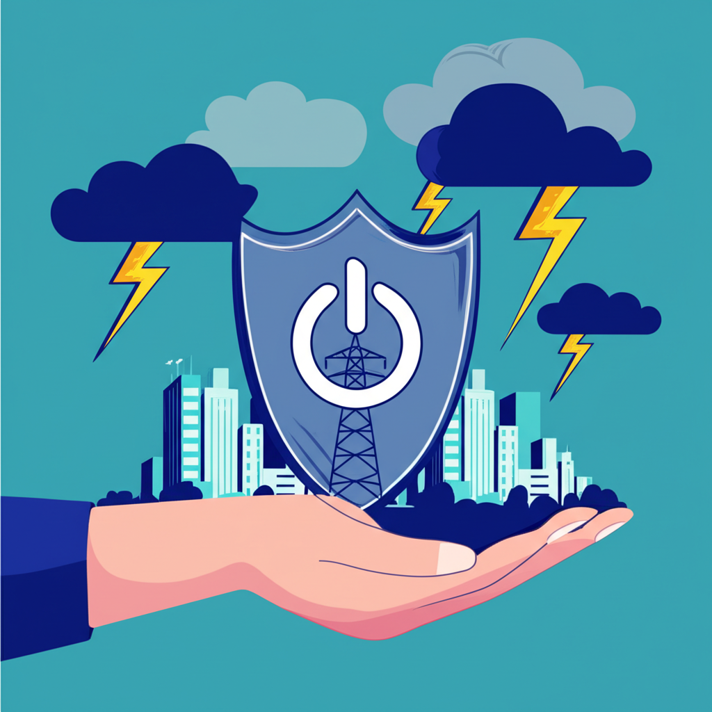 公用事業股如盾牌般守護城市免受經濟風暴衝擊,象徵穩定需求與防禦力量