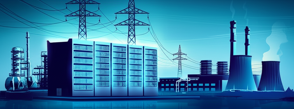 AI數據中心與天然氣發電廠的電力連接