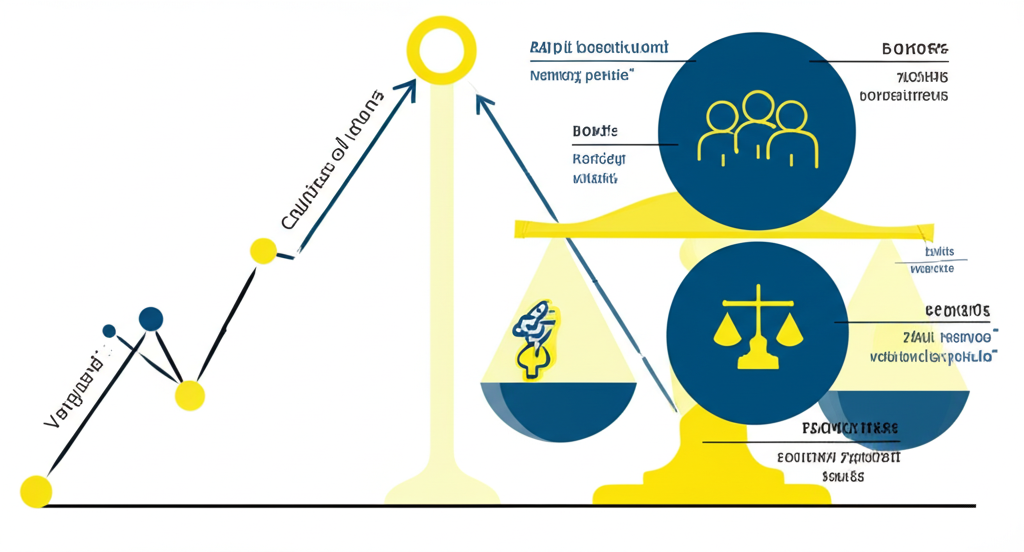 Vanguard's cautious optimism on bonds high interest rates providing stable returns and portfolio diversification illustration