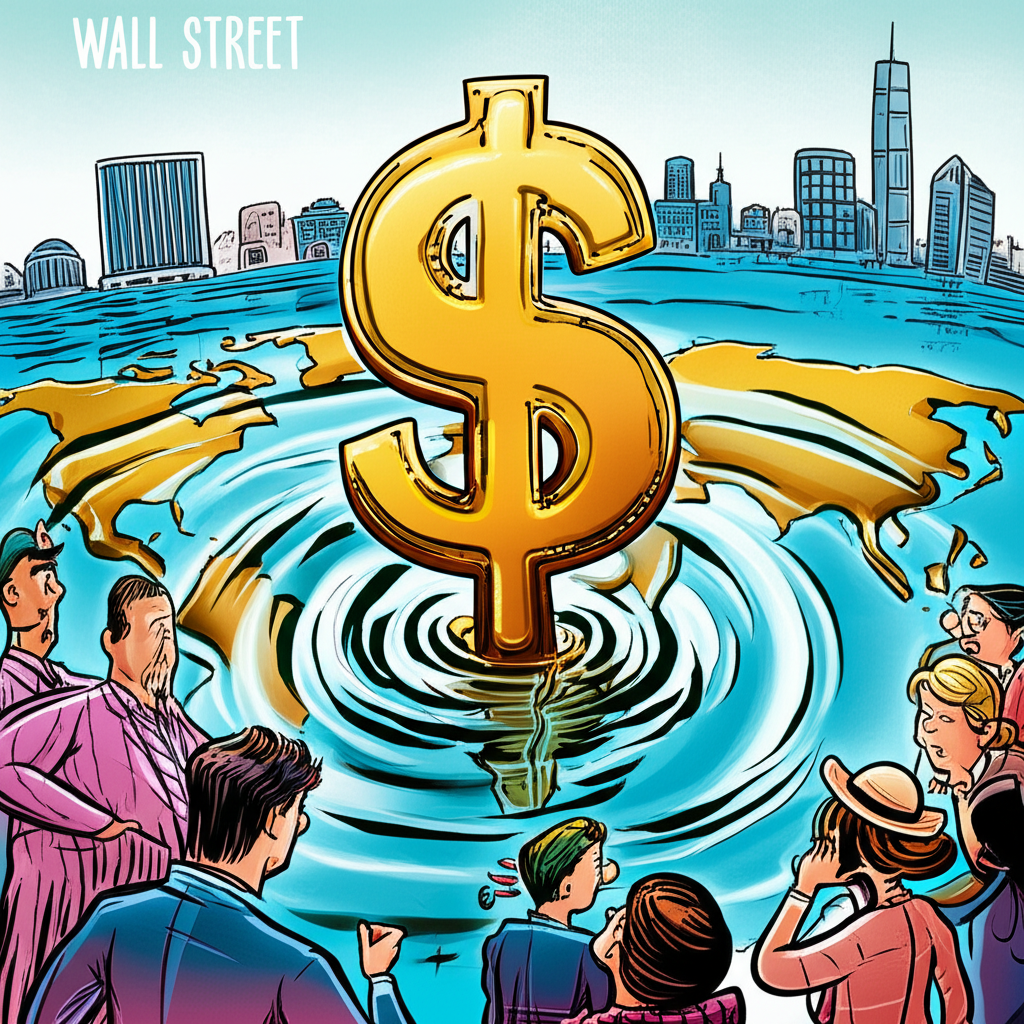 美元符號引發全球漣漪效應,影響華爾街、台灣和香港的投資者和家庭資產