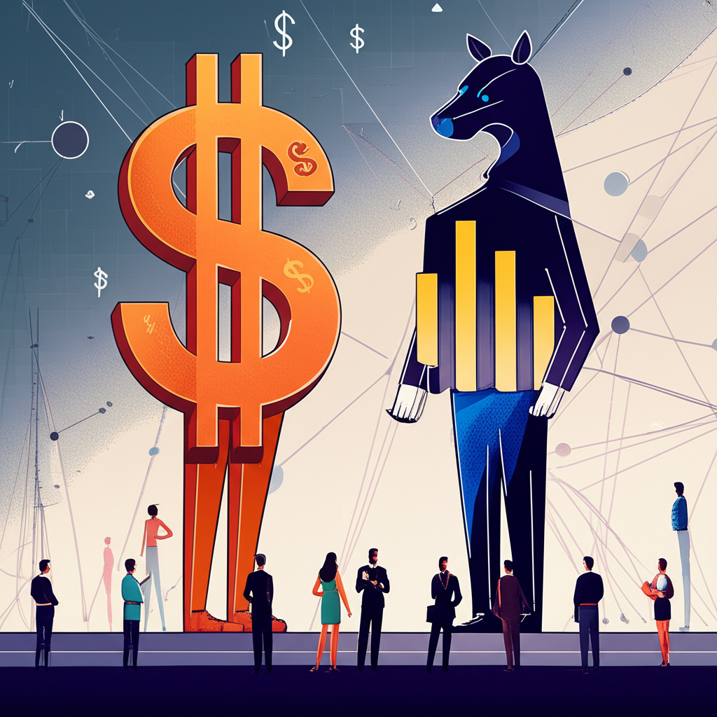 美元與美股在全球金融市場的互動插圖