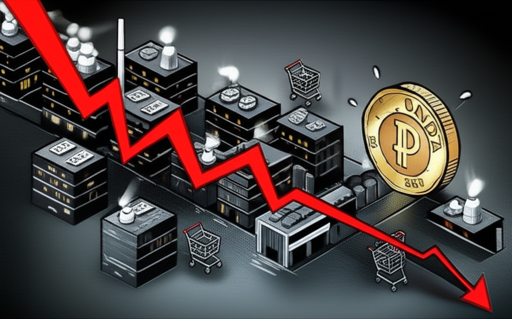 全球經濟放緩對油價與加幣影響圖