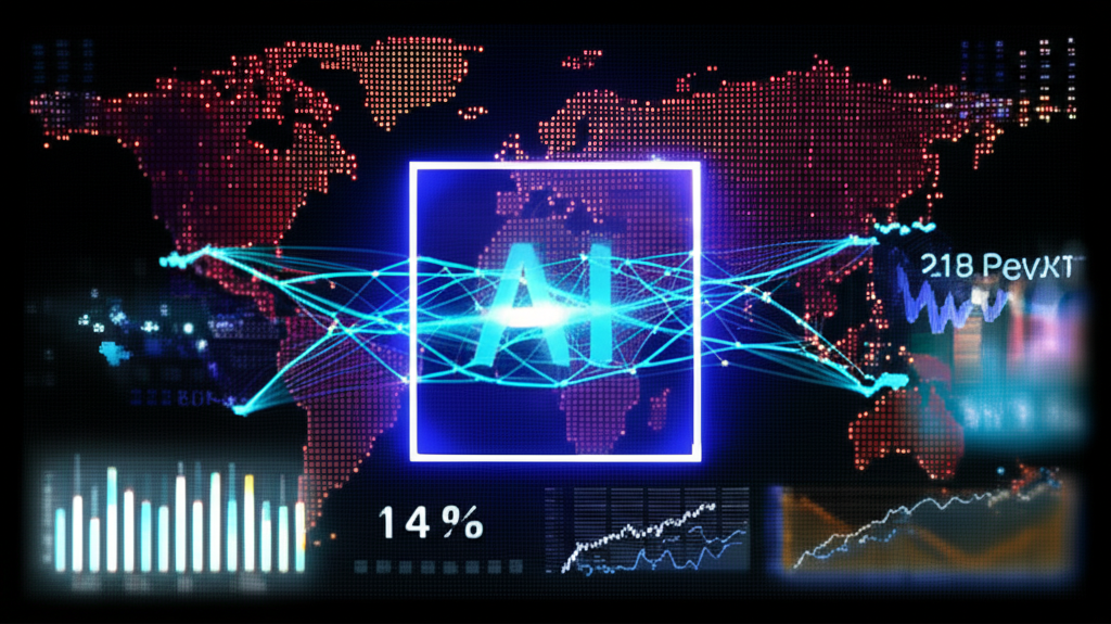 AI analyzing global market data