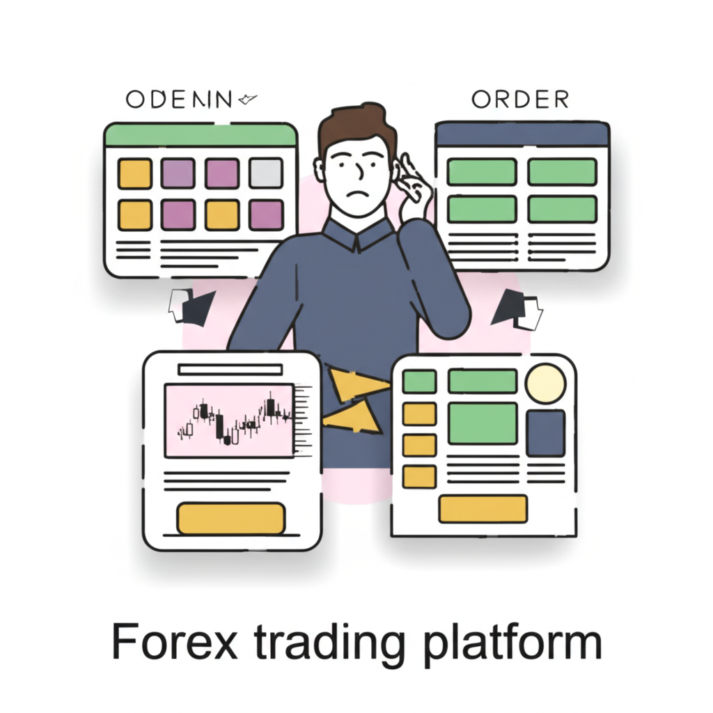 Forex trading platform choice illustration