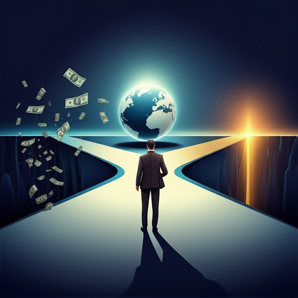 外匯保證金交易的機會與風險十字路口,投資人面對高回報與深淵的抉擇