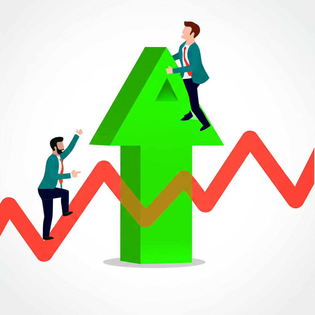 順勢交易優勢展示：輕鬆攀升上漲箭頭對比盤整市場的艱難