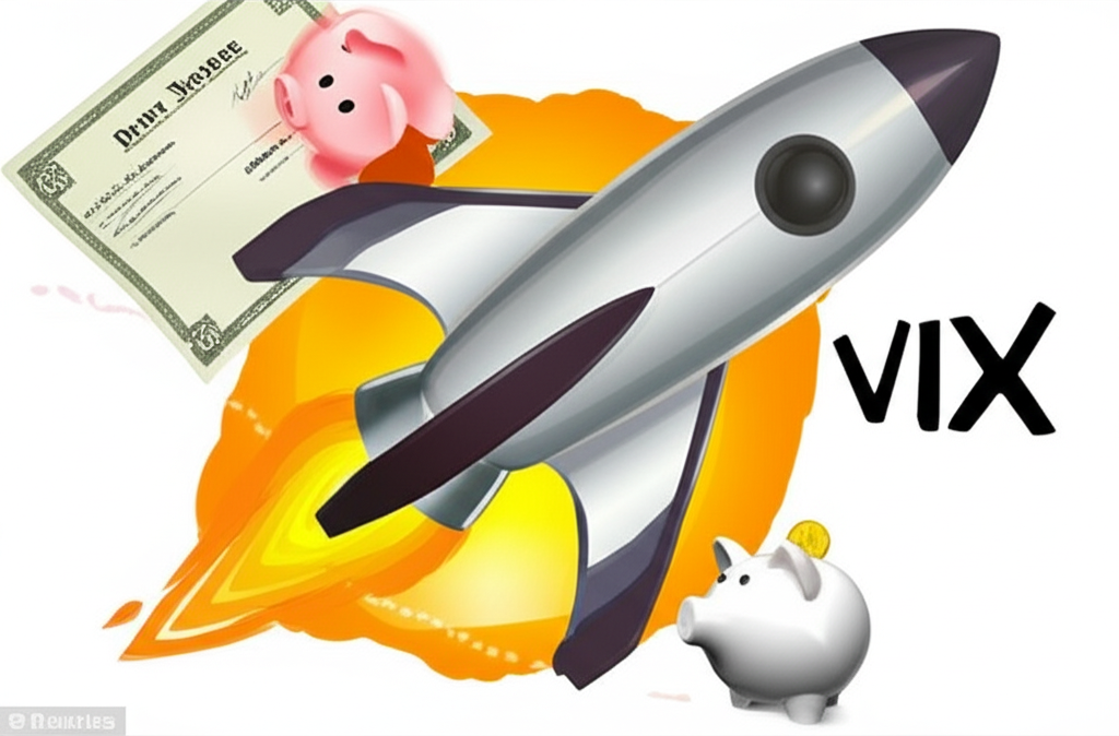 VIX投資產品類型示意圖,包括期貨、ETF與ETN