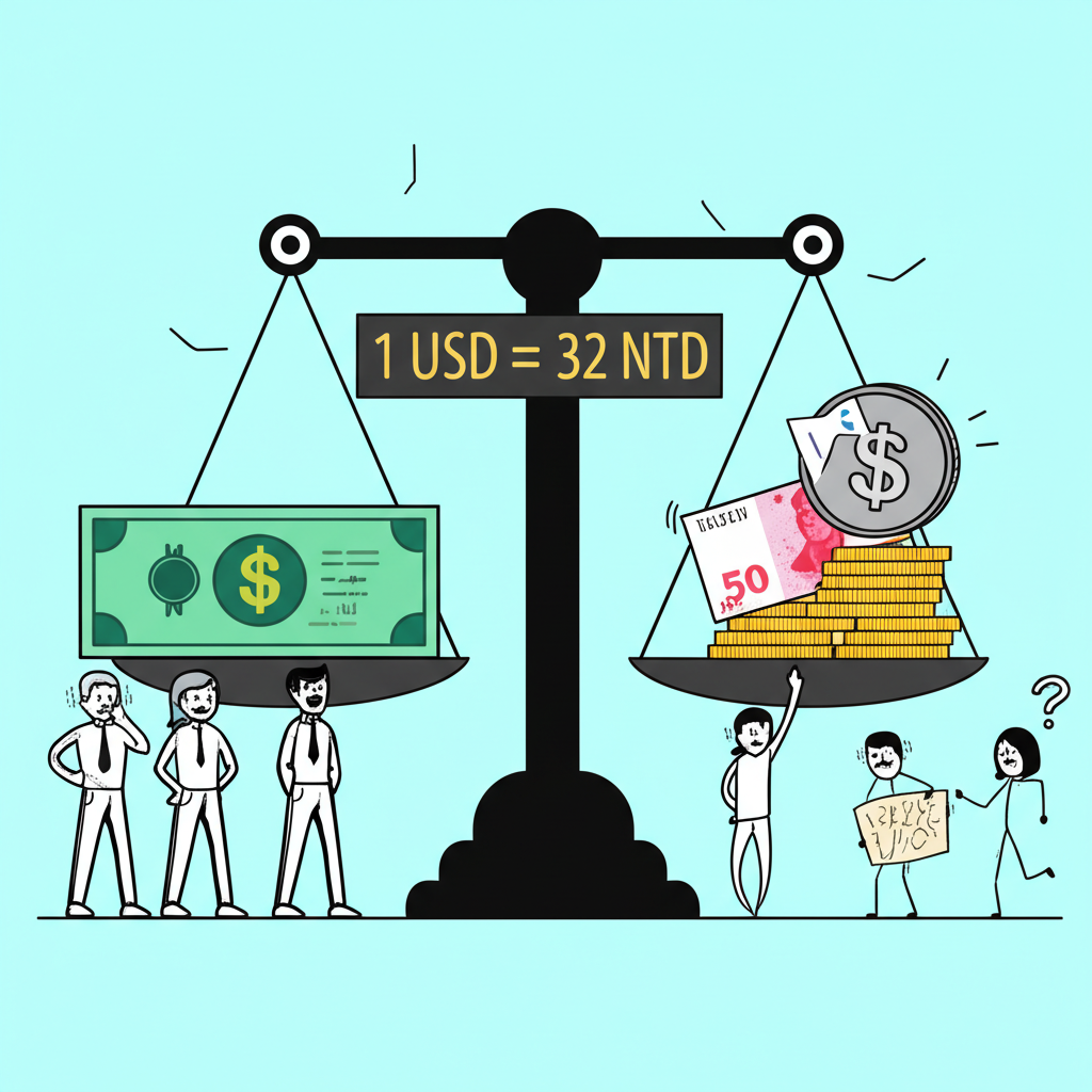 匯率變動對個人與企業影響示意圖