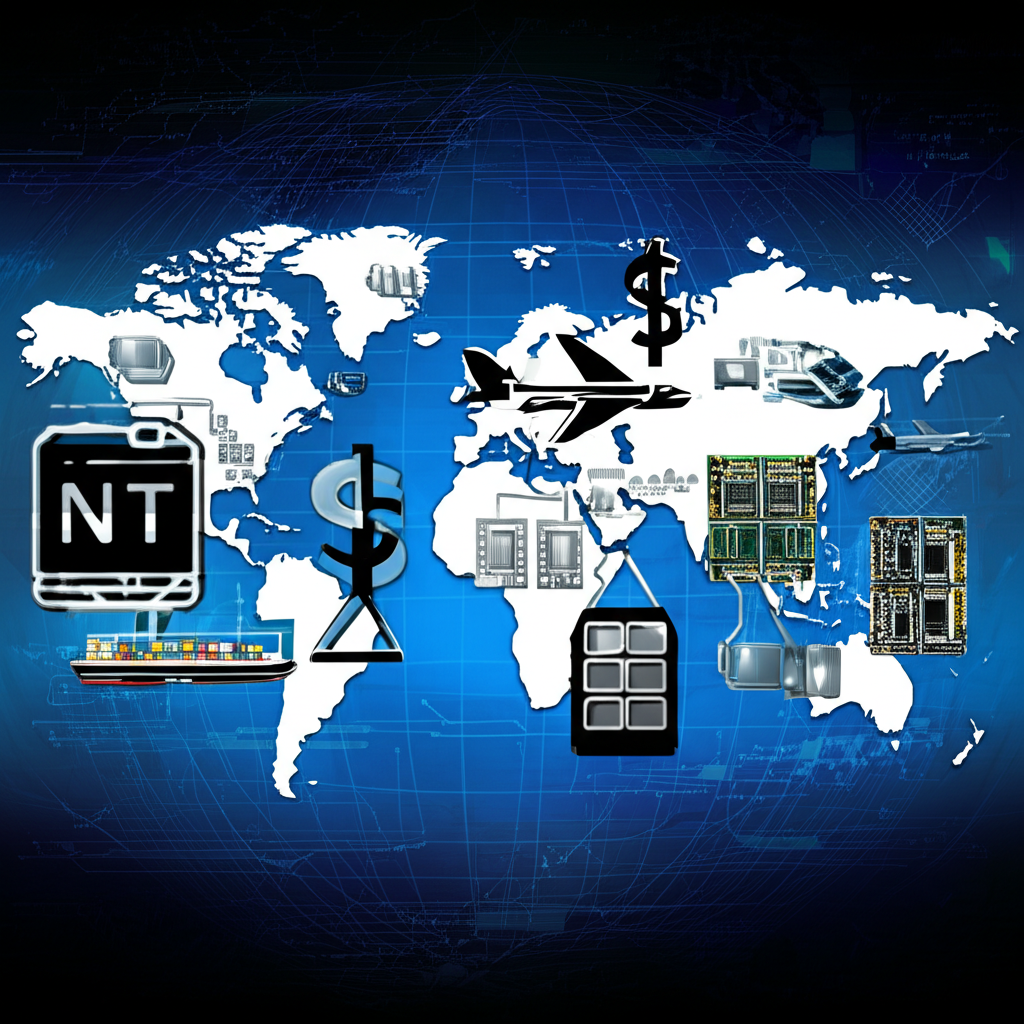 台灣出口產品如電子與機械全球運送,弱勢台幣提升競爭力