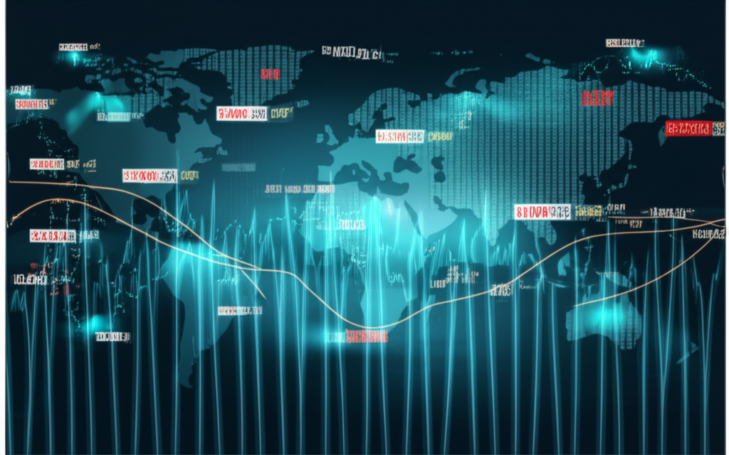 全球外匯市場數位圖表插圖