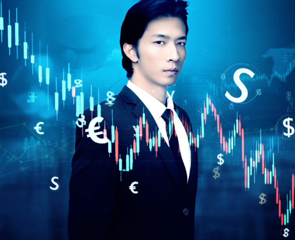 Thai investor exploring forex market