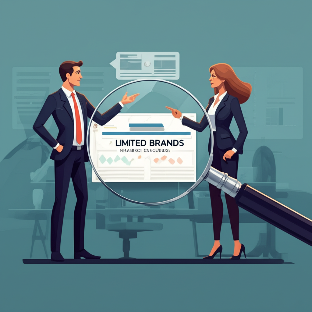 Oppenheimer與Jefferies分析師討論市場評級與公司曝險的插圖,放大鏡聚焦First Brands顯示有限曝險的企業場景