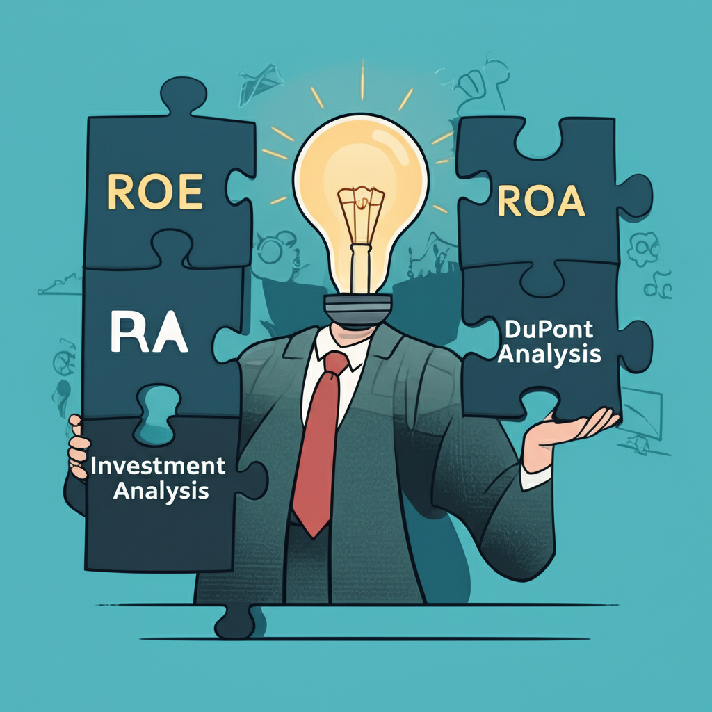 解開 ROE、ROA 和杜邦分析財務謎題的投資人