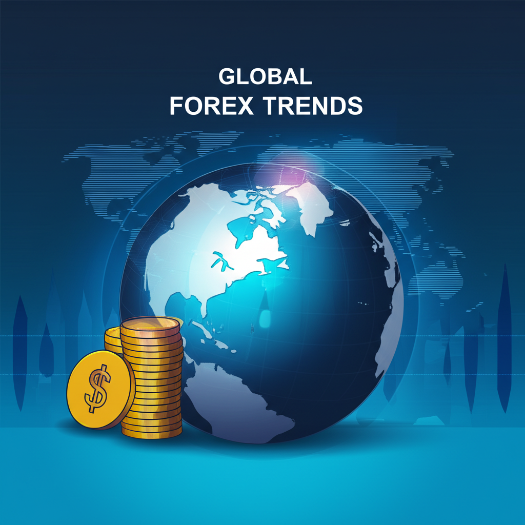 2025年全球外匯趨勢與安全交易概念圖