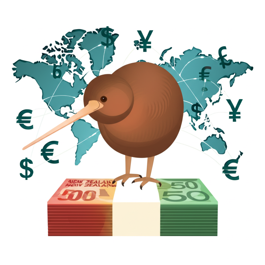 奇異鳥幣與全球貿易路線插圖