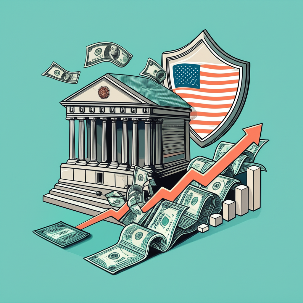 美國聯準會政策與全球資金流入的經濟圖示