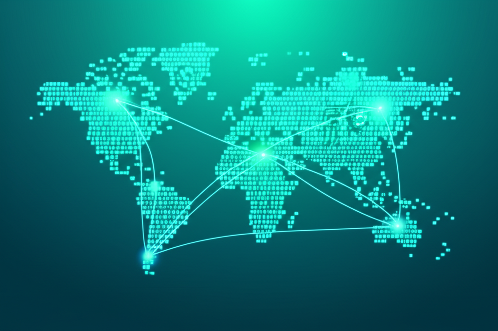 Illustration global digital finance